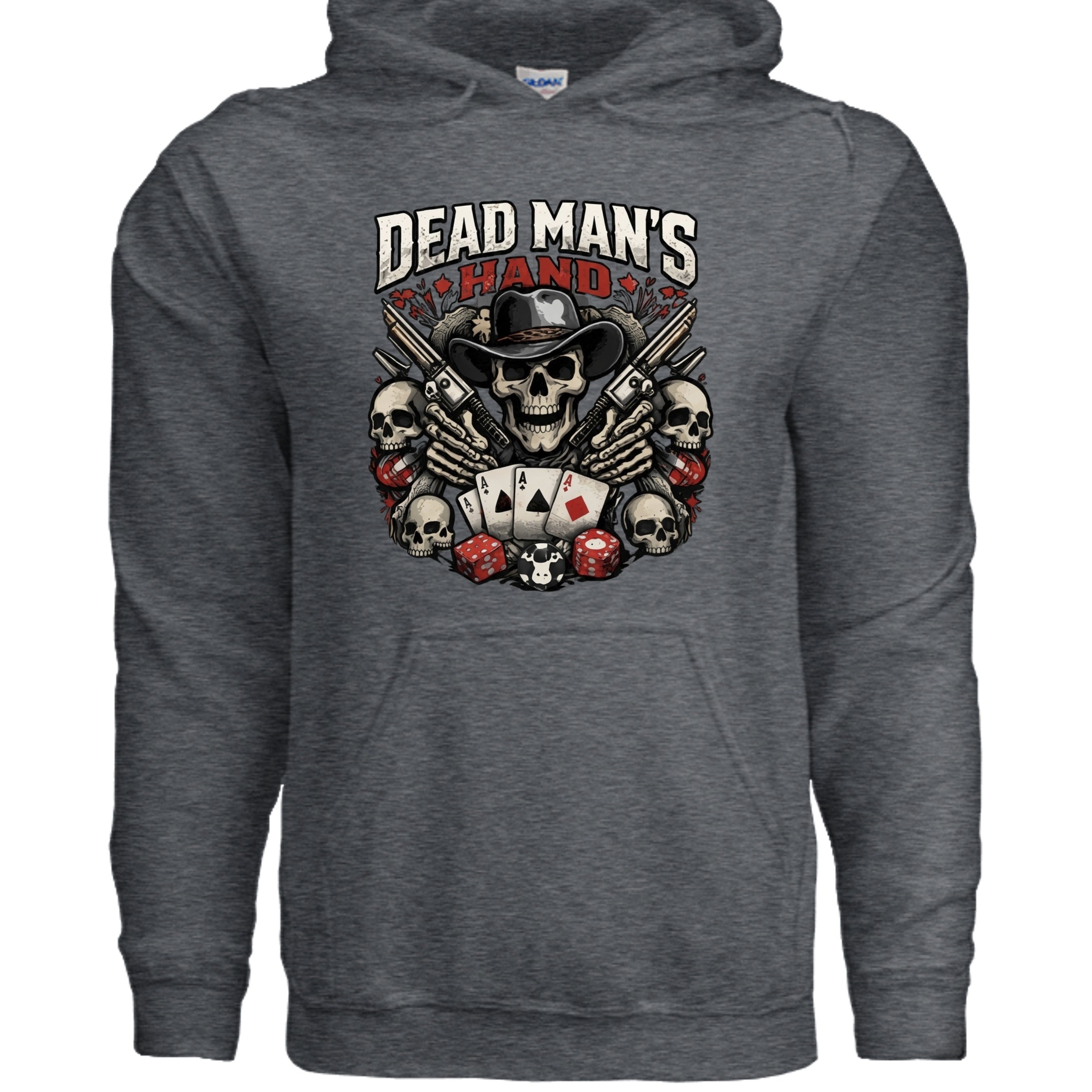 DARK HEATHER - G185 - FRONT