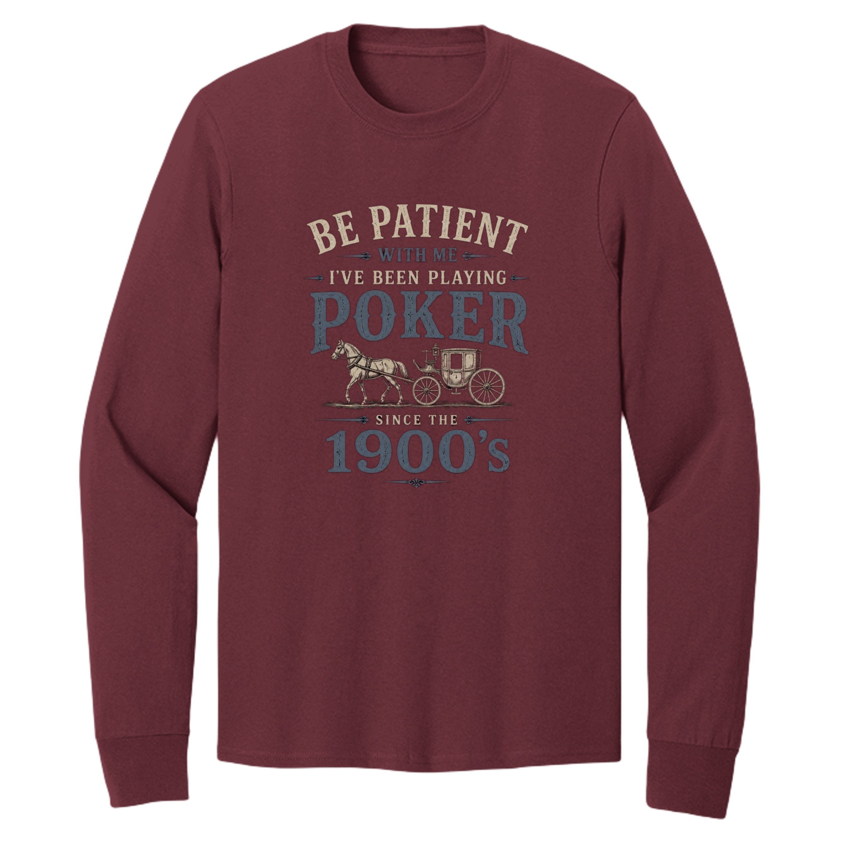 Athletic Maroon - PC54LS - FRONT
